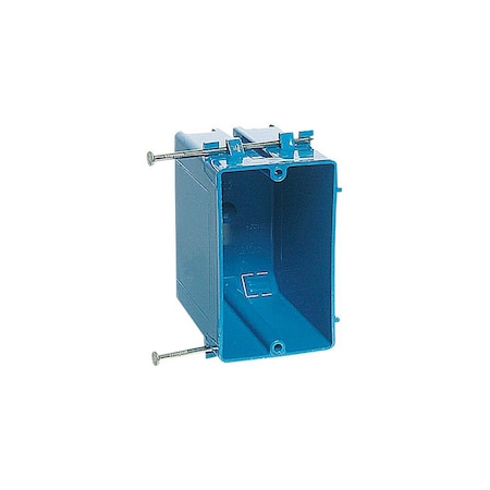 Abb Outlet Electrical Box, 20 cu. in., 1, PVC B120A-UPC